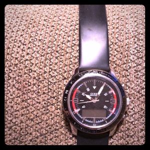Stainless steel men’s guess watch